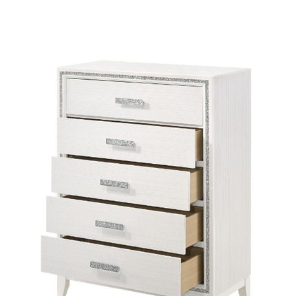 ACME 28456 Haiden Chest, White Finish