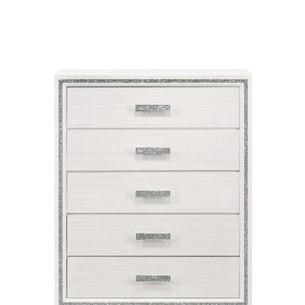 ACME 28456 Haiden Chest, White Finish