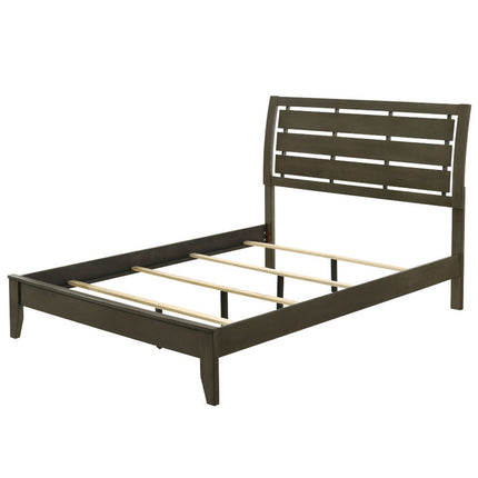 ACME 28467EK Ilana Eastern King Bed, Gray Finish
