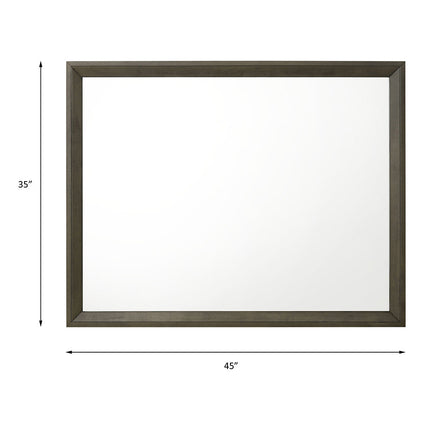 ACME 28474 Ilana Mirror, Gray Finish