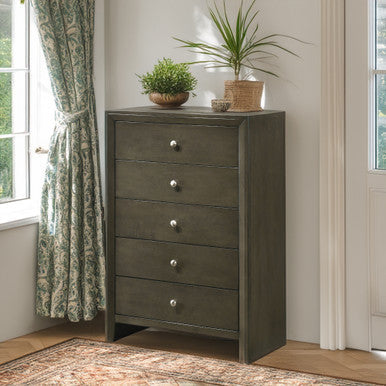ACME 28476 Ilana Chest, Gray Finish ACME Furniture