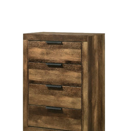 ACME 28596 Morales Chest, Rustic Oak Finish
