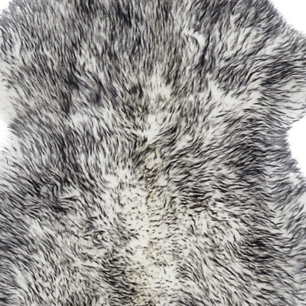 Gradient Grey Animal Print Area Rug HomeRoots