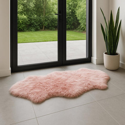 Pink Animal Print Area Rug HomeRoots