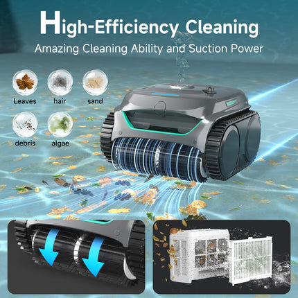 (2026 Upgrade) WYBOT C2 Cordless Robotic Pool Cleaner WYBOT