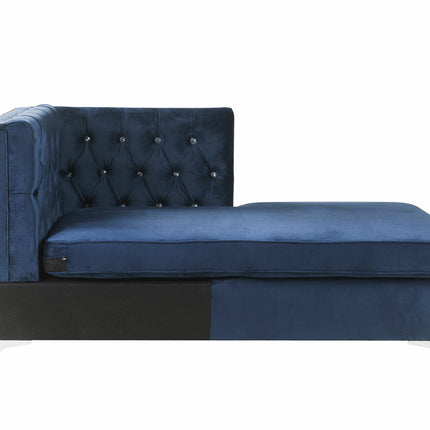 Acme Jaszira Modular Sectional Set - Burgundy - 57340-Lounge Set-Blue  1