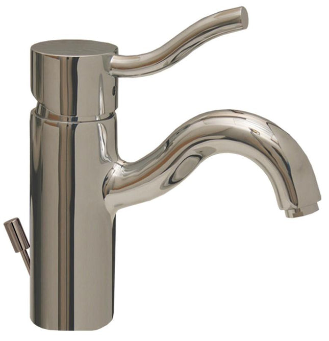 Whitehaus Venus Single Hole/Single Lever Lavatory Faucet With Pop-Up Waste - 3-4440-C Whitehaus