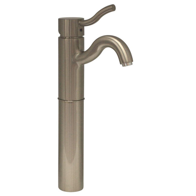 Whitehaus Venus Single Hole/Single Lever Elevated Lavatory Faucet - 3-4444-BN Whitehaus