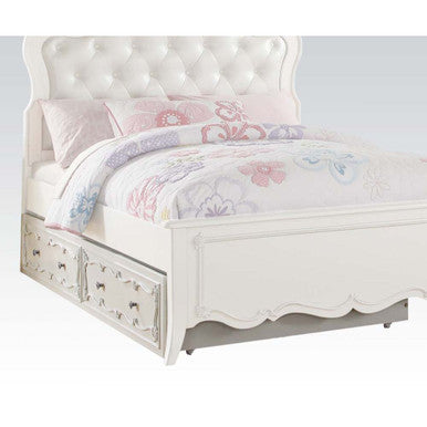 ACME 30508 Edalene Trundle (Twin), Pearl White ACME Furniture