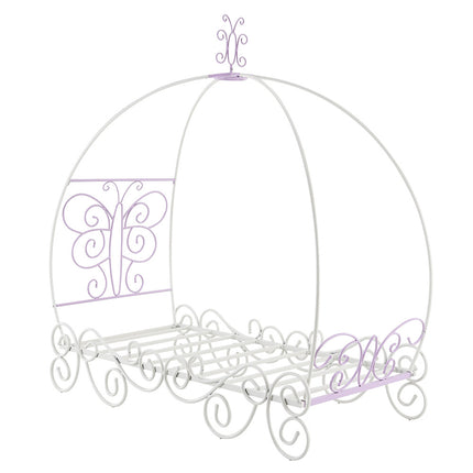 ACME 30535F Priya II Full Bed with Canopy, White & Light Purple