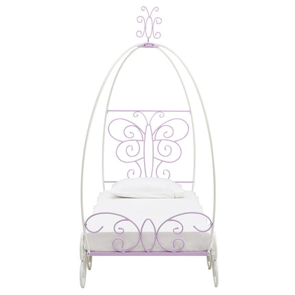 ACME 30535F Priya II Full Bed with Canopy, White & Light Purple