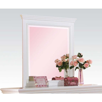 ACME 30600 Lacey Mirror, White