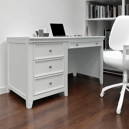 ACME 30605 Lacey Computer Desk, White