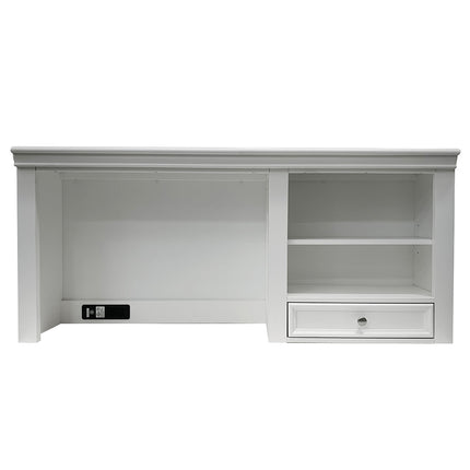 ACME 30606 Lacey Computer Hutch, White