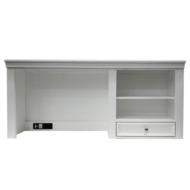ACME 30606 Lacey Computer Hutch, White