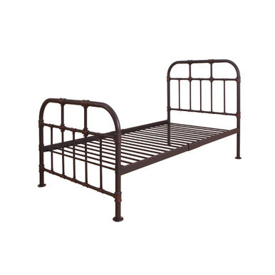 ACME 30730T Nicipolis Twin Bed, Sandy Gray ACME Furniture