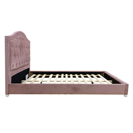 ACME 30875F Reggie Full Bed, Pink Fabric