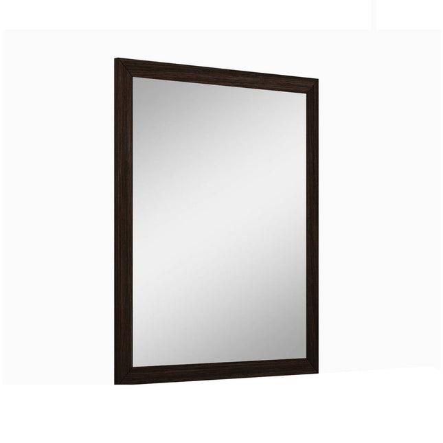 43" Dark Brown Framed Dresser Mirror HomeRoots