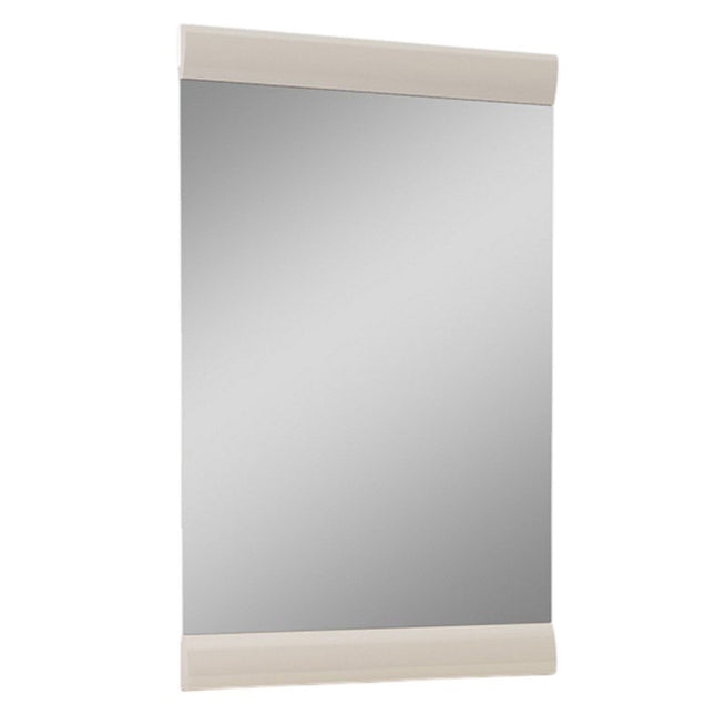 51" Beige Enclosed and Open Storage HomeRoots