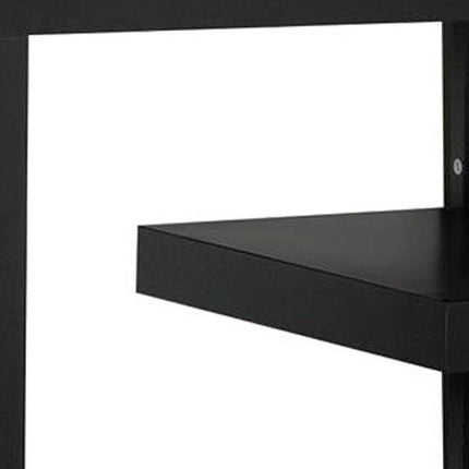 60" Dark Brown Cabinet Enclosed Storage TV Stand HomeRoots