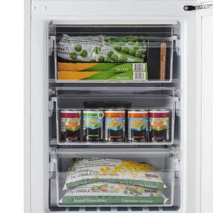 11 cu. ft. Retro Mod frost free refrigerator with bottom freezer - Right Hinged iio