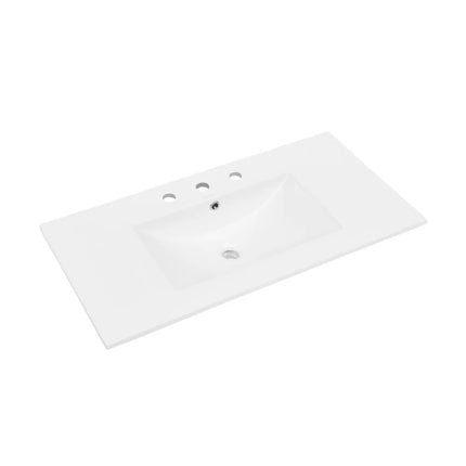 Swiss Madison 36 Ceramic Vanity Sink Top - SM-BVP36 Swiss Madison