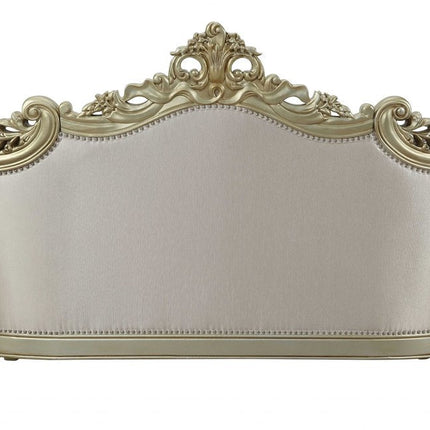 78" Gold Floral Loveseat and Toss Pillows HomeRoots