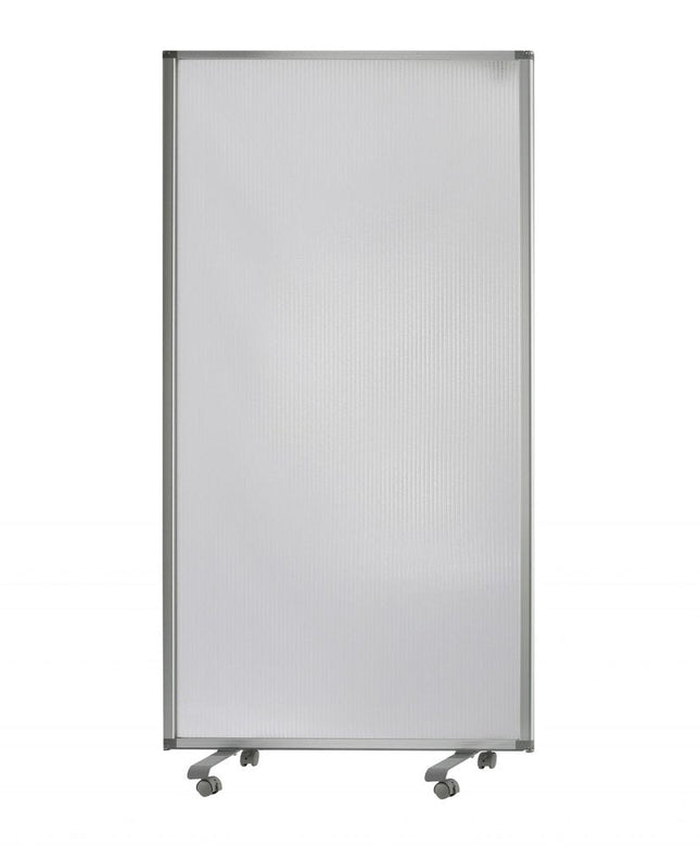 71" White Iron Folding Three Panel Screen Room Divider HomeRoots