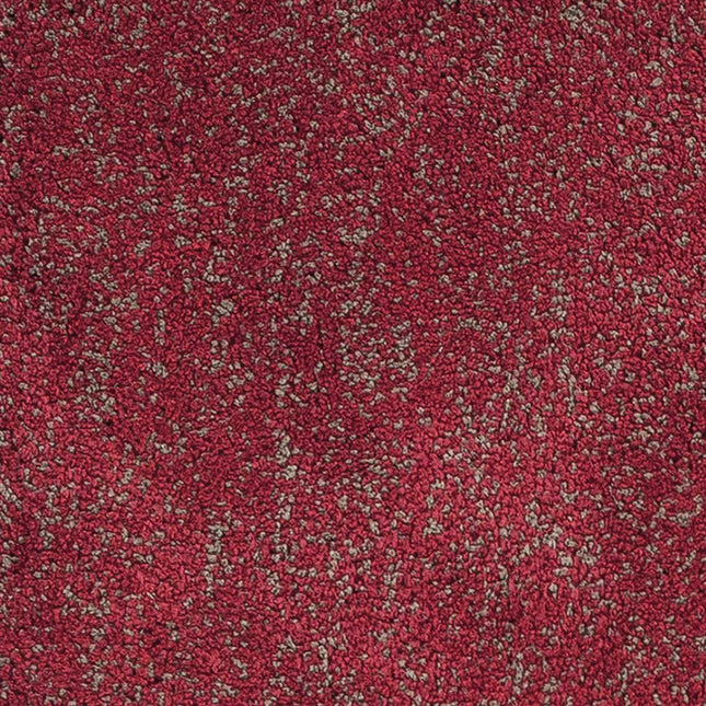 9' X 13' Red Shag Hand Woven Area Rug HomeRoots