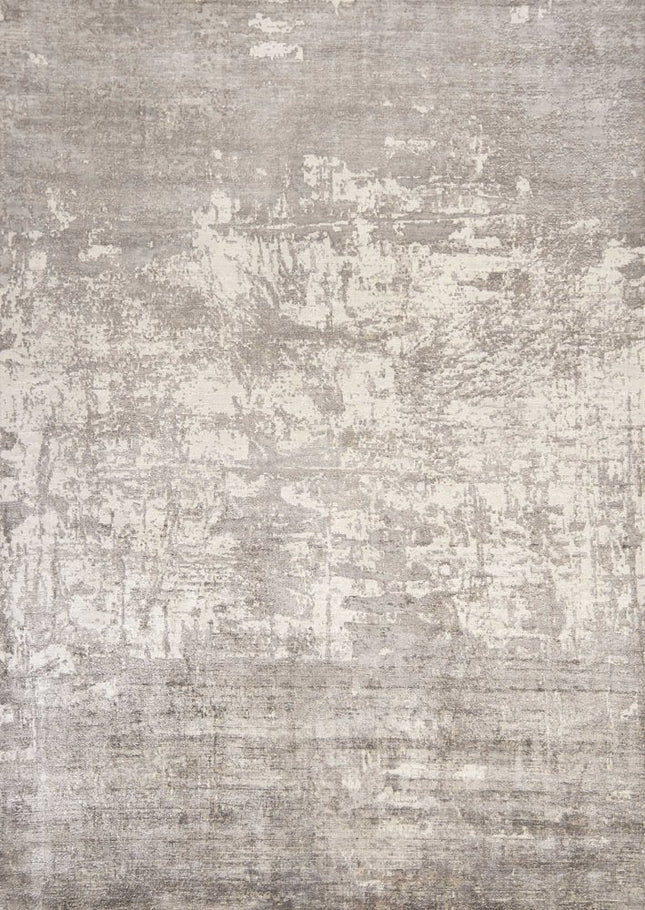 9' X 13' Beige And Ivory Abstract Hand Loomed Area Rug HomeRoots
