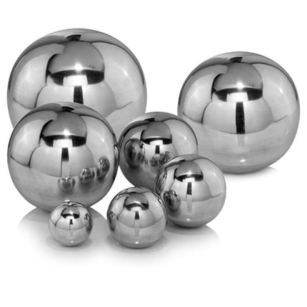 6" X 6" X 6" Buffed Polished Sphere HomeRoots