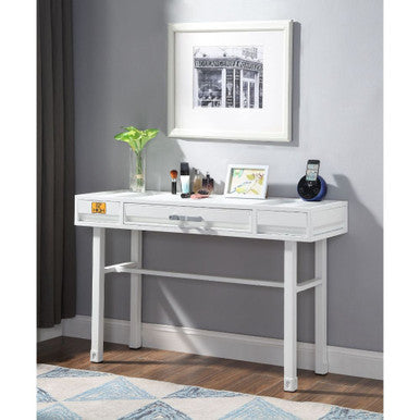 ACME 35909 Cargo Vanity Desk, White ACME Furniture