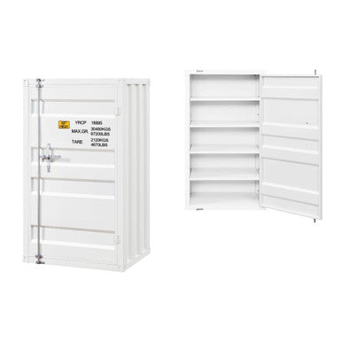 ACME 35910 Cargo Chest, White ACME Furniture