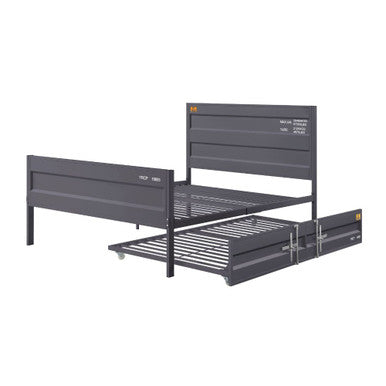ACME 37892 Cargo Trundle, Gunmetal ACME Furniture
