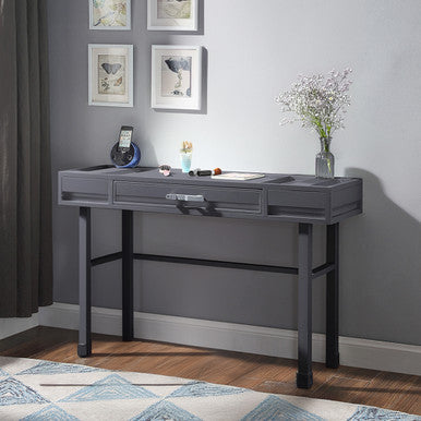ACME 35924 Cargo Vanity Desk, Gunmetal ACME Furniture
