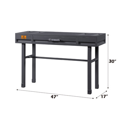 ACME 35924 Cargo Vanity Desk, Gunmetal
