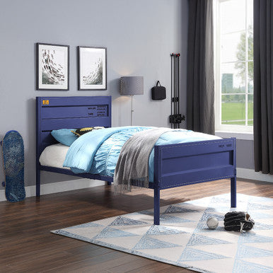 ACME 35930T Cargo Twin Bed, Blue ACME Furniture
