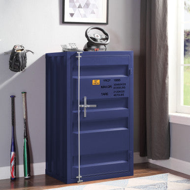 ACME 35940 Cargo Chest, Blue ACME Furniture