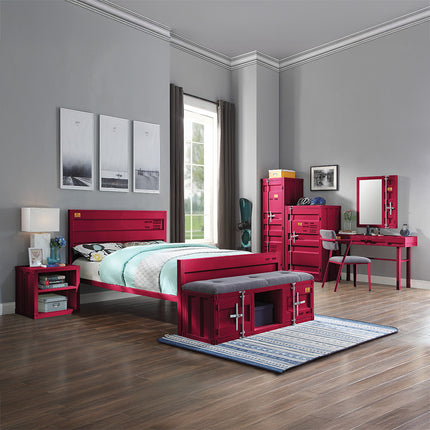 ACME 35950T Cargo Twin Bed, Red