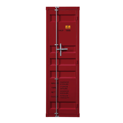 ACME 35955 Cargo Single Door Wardrobe, Red