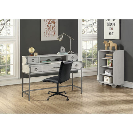 ACME 36143 Orchest Hutch Desk, Gray