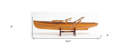 6" X 24.5" X 6" Boston Whitehall Tender HomeRoots