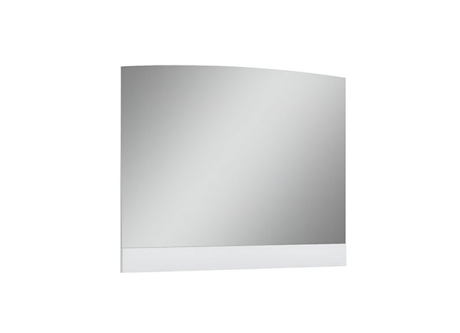 45" White Wood Framed Mounted Dresser Mirror HomeRoots