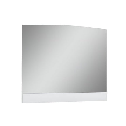 45" White Wood Framed Mounted Dresser Mirror HomeRoots