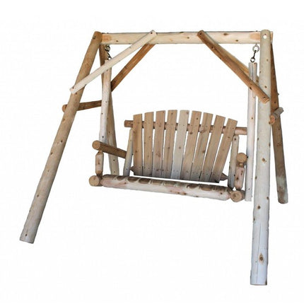 70" Natural Swing Chair HomeRoots