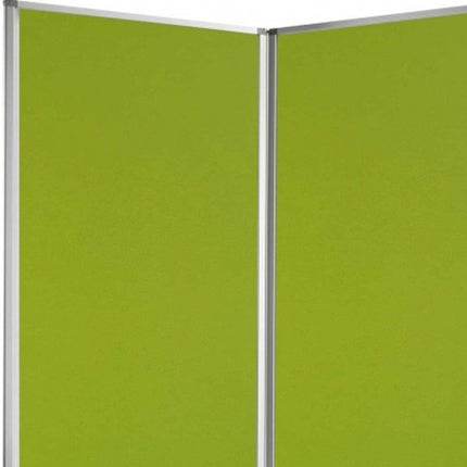 71" Green Iron Folding Nine Panel Screen Room Divider HomeRoots