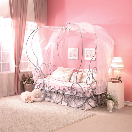 ACME 37190T Priya Pumpkin Style Twin Bed  6