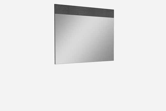 48" Gray Wood Framed Accent Mirror HomeRoots