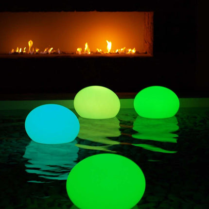 11" X 11" X 7" Multi Plastic LED Table Lamp HomeRoots