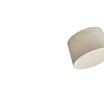 83" Silver Arc Floor Lamp With White Linen Empire Shade HomeRoots